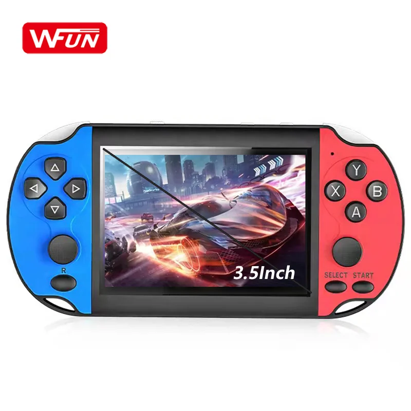 X7s Mini Retro Portable Video Game Console Built-in 8GB 3.5 inch 128bit handheld game player for GBA