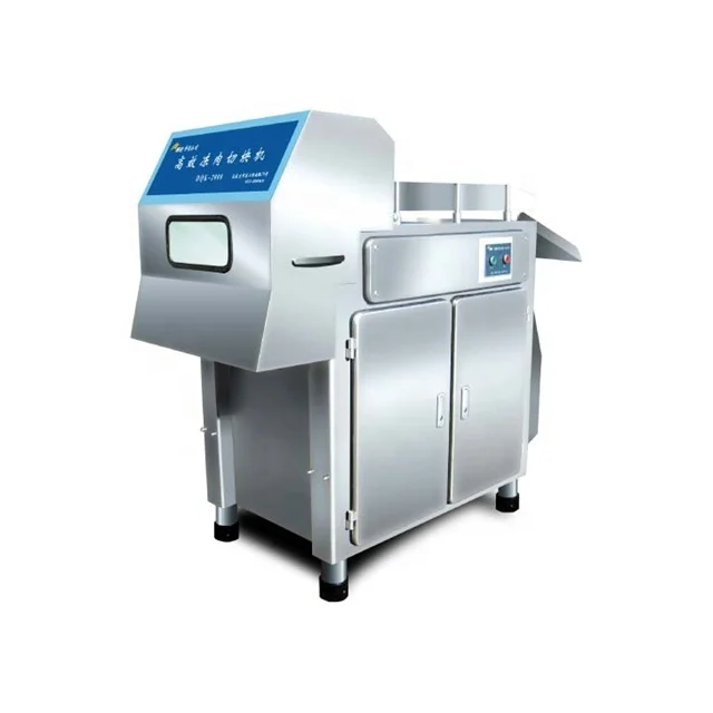 Meat cutter machine for meat processing machine