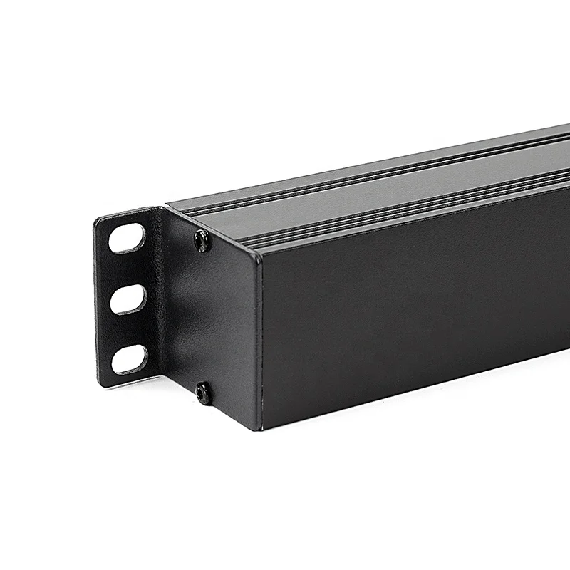 19 in UK type PDU Power Distribution Unit with Light Indicator Aluminum Alloy Case
