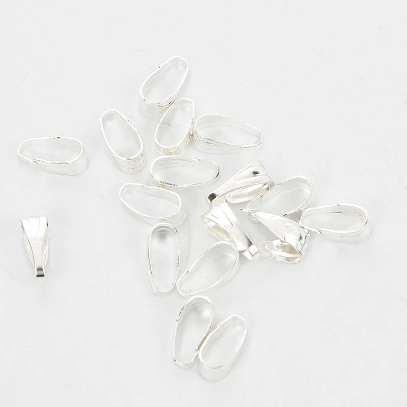 100Pcs/bag Melon Seeds Buckle Pendants Clasps Hook Connectors Clips For Jewelry Making DIY Bracelets Handmade Supplies