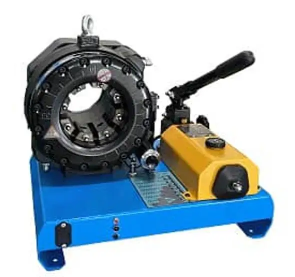 Горячее надувательство UNIFLEX P18HP Портативный 10-54 мм 1/4-1 дюйм 4 слоя ручной гидравлический шланг гофрировочной машины из Китая