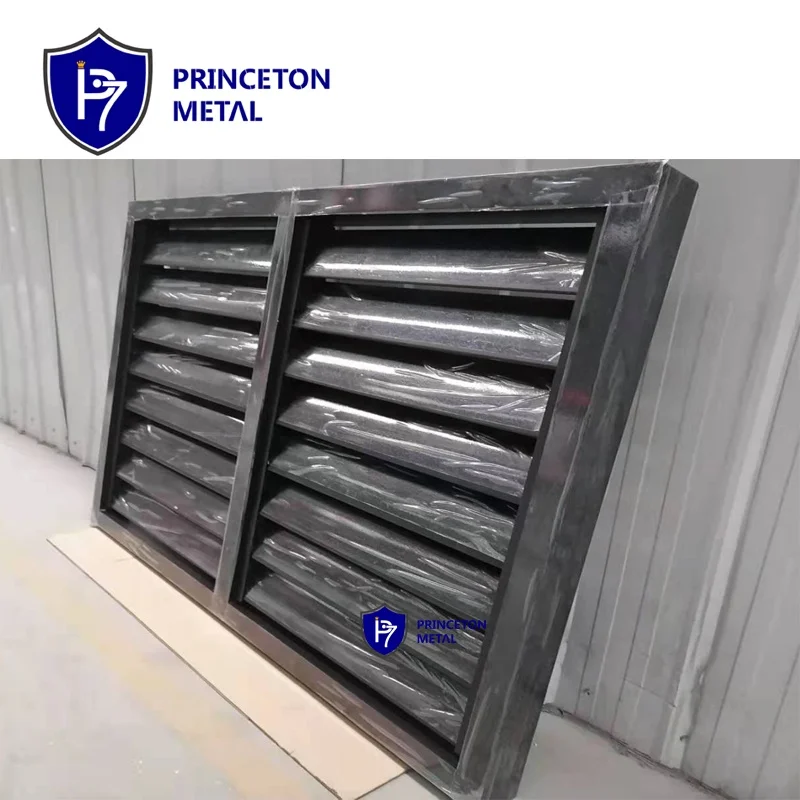 aluminium louvre blade fence and screen