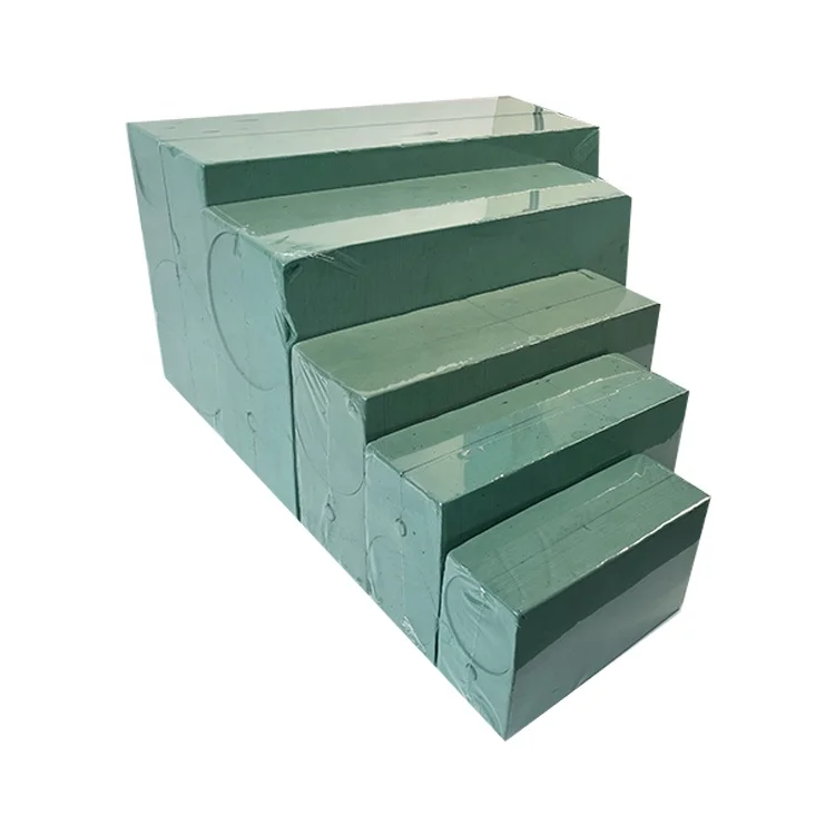 Wholesale flower foam oasis wet floral foam For Decoration Fresh Flower Mud floral foam oasis