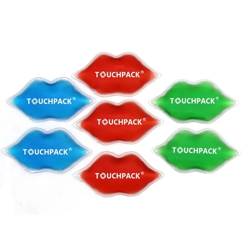 Manufacturer Promotion Custom Cool Gel Pad Lip Ice Packs Freezer Pack For Surgery Swelling