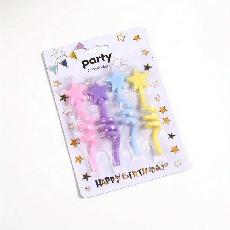 Heart Shaped Birthday Celebration Candles Party Favors for Wedding Easter or Home Decoration Perfect Souvenir