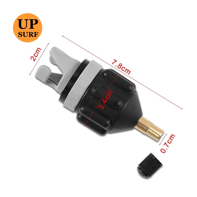 Sup Pump Adapter Inflatable Boat SUP Pump Air Valve Adaptor Paddle Board Accessory