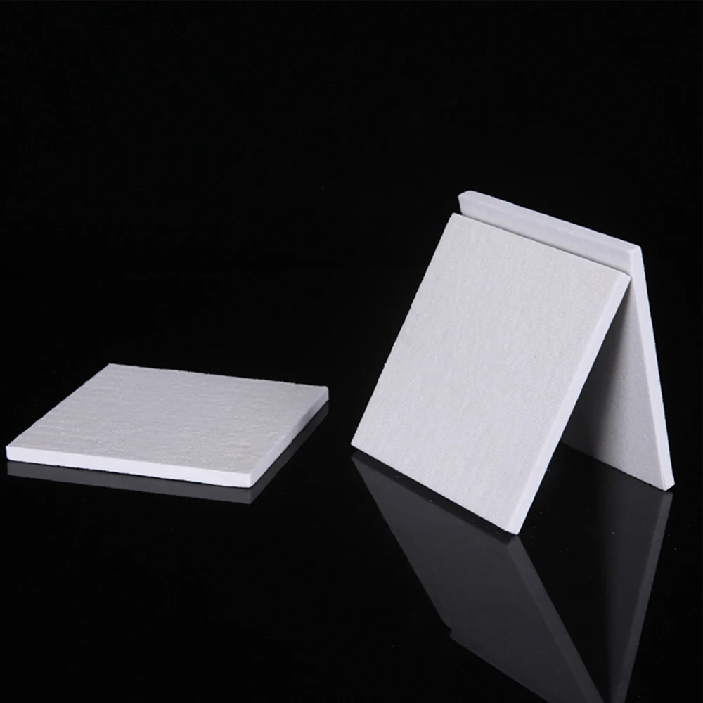 1260c 50mm Thin Insulation Ceramic Fiber Board For Furnace Lining Insulation