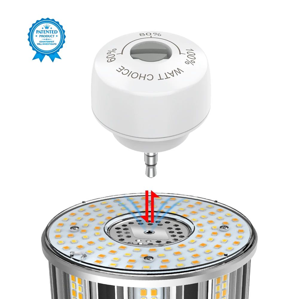 Новая светодиодная лампа-кукуруза E26/E39 100-277 в 5000k сменная лампа HID HPS CFL металлическая галогенная mogul Базовая для внутреннего и наружного применения