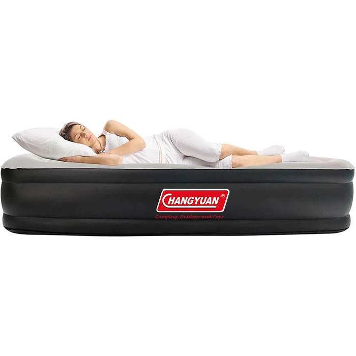 Hypo-Allergenic New Custom Folded And Carried Outdoors Air Bed With Built In Pump Air Mattress