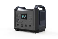 Auto portable rechargeable emergency solar power bank station generator 1200w 1500w 2000w portable battery