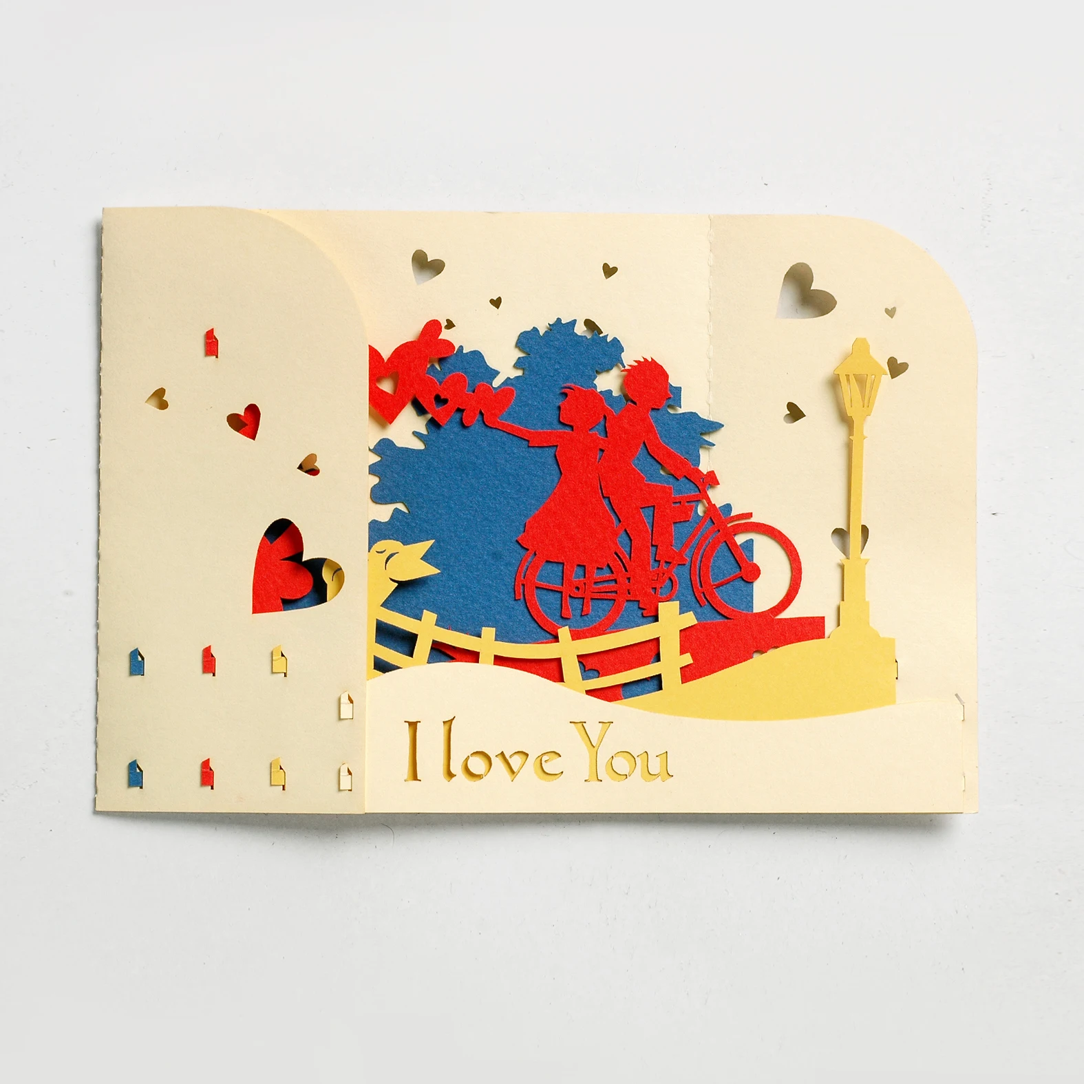 Best Price Wholesale Vietnam Manufacturer Happy Valentines Day Pop Up 3D Gift Greeting Cards