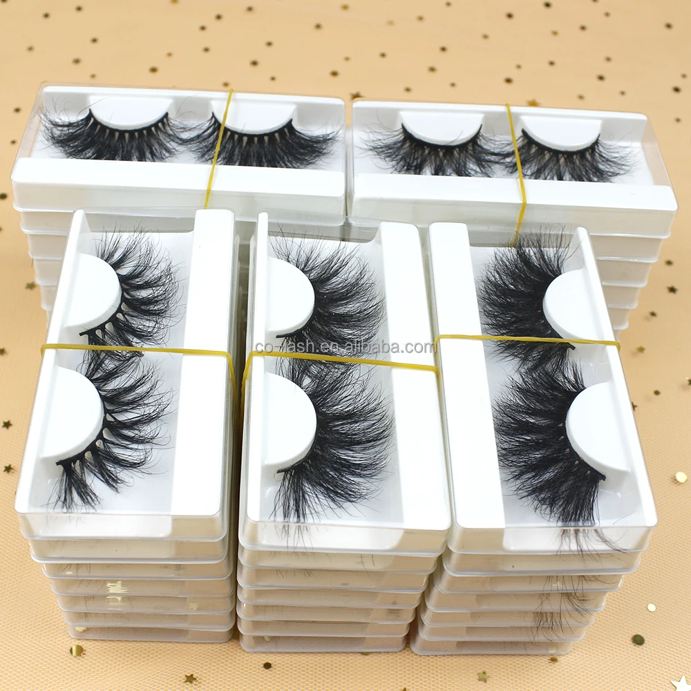 
Co-Lash 25MM Siberian Mink lashes wholesale vendor 3d mink eyelash manufacturer 