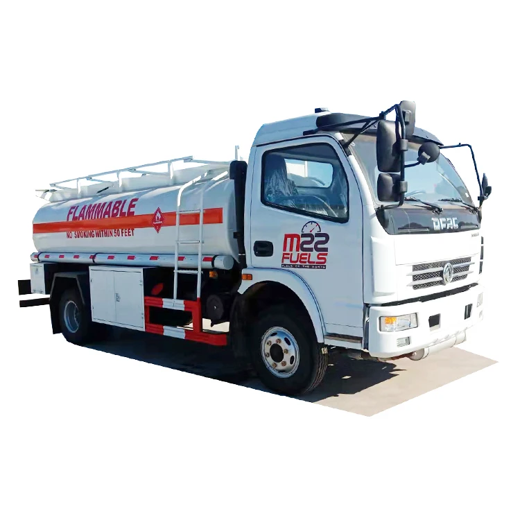 Dongfeng 4*2 5CBM топливный бак 5000 литров нефтяная нефть танкер