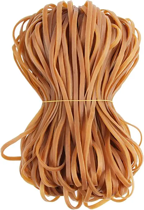 Large rubber bands, natural rubber bands are safe and environmentally friendly