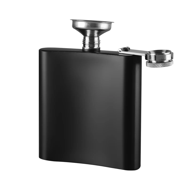 Custom Hip Flask Stainless Steel Hip Flask for Liquor Perfect for Men or Women to Drink Whiskey Alcohol Funnel and Flask set