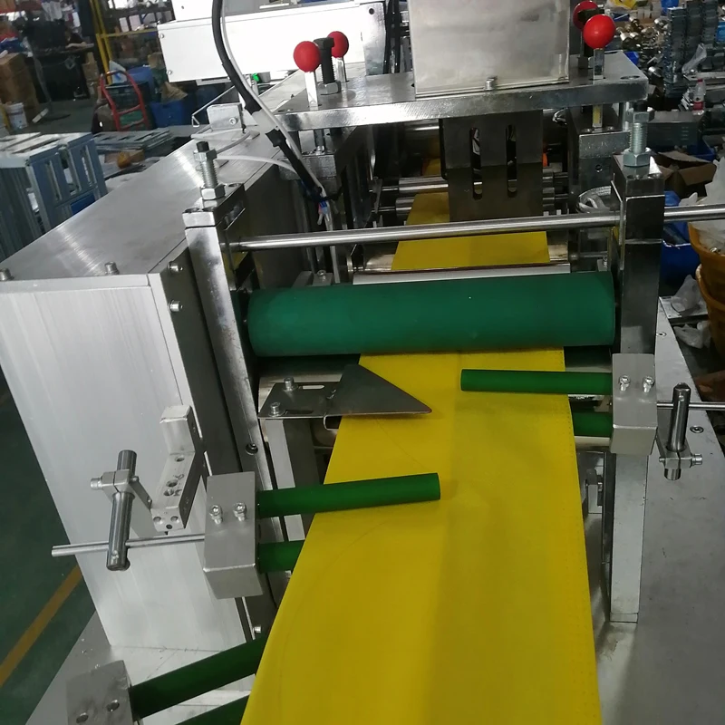 Full Auto High Speed Non-woven Cap With Tie Medical Disposable Doctor Cap Making Machine