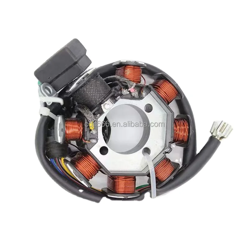 Motorcycle trike off-road vehicle CG125 CG150 coil 8 pole generator three hole pure copper stator magneto