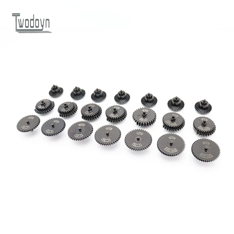 Original Authentic Gear Set Cnc Steel Cut Shs 12:1/13:1/16:1 /18:1/32:1/100:200/100:300 For Ver.2 /3 Aeg Ebb Gearbox