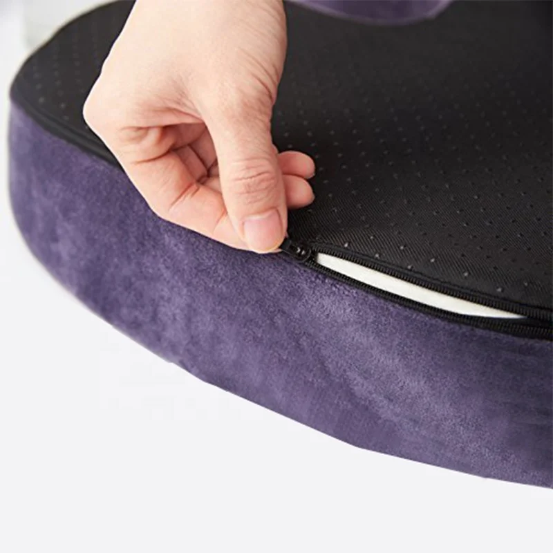 Ergonomic Adult Car Blood Circulation Bus Driver Coccyx Comfort Cushion Inserts Gel Cooling Gel Seat Cushion