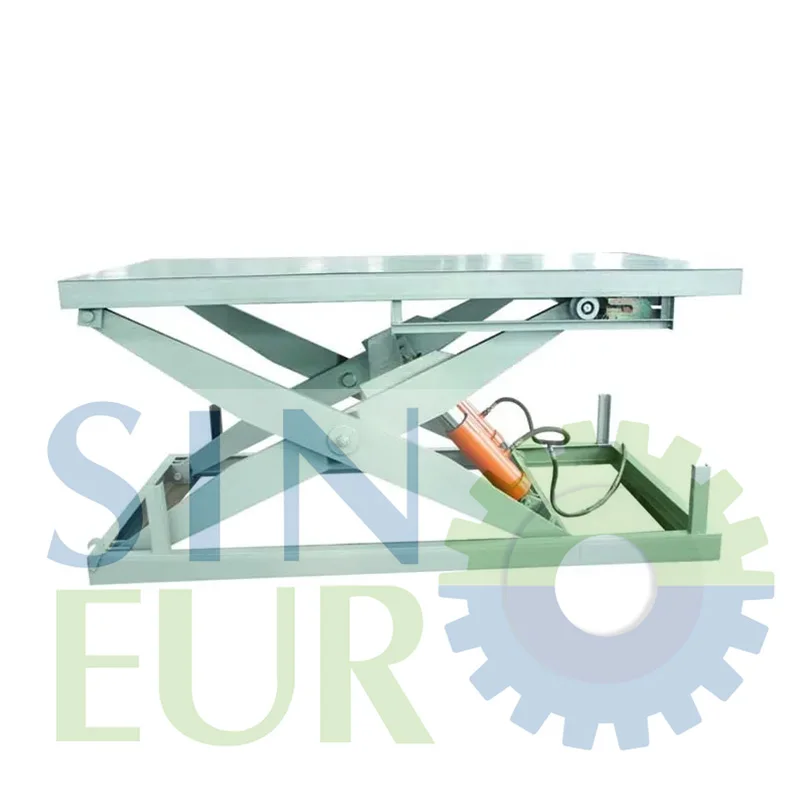 mobile hydraulic lifter tables wood based panels machinery for door model skin