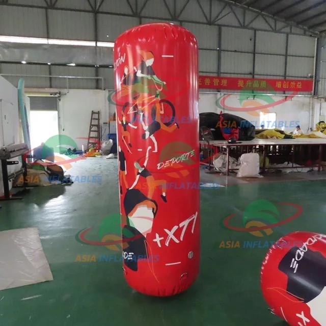 Custom Logo Water Floating Race Marker Air Buoys Swim Triathlon Marking Inflatable Buoy Racing Markers
