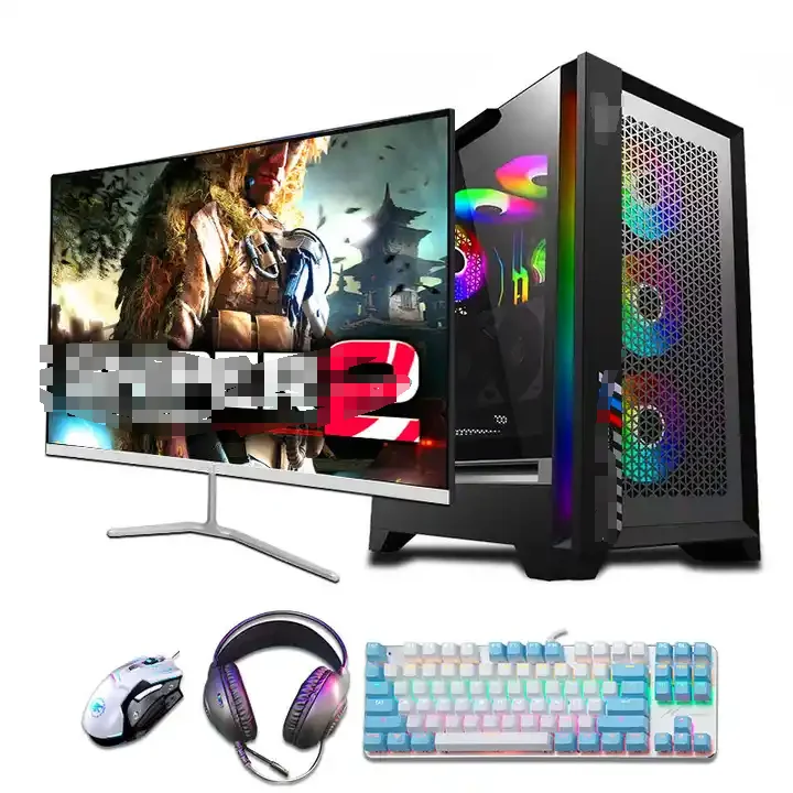 2024 New Design PC Computer i7 i9 Desktop Gaming PC Full Setup All In One Pc