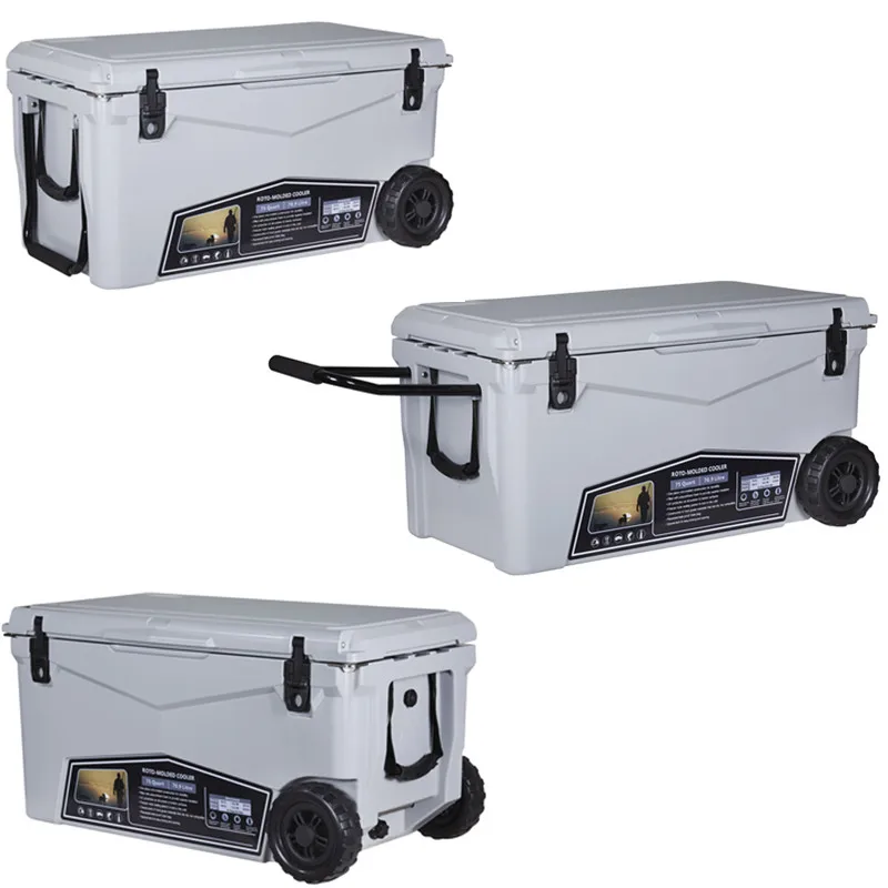 wholesale rotomolded vaccine ice coolers insulated fish cooler box