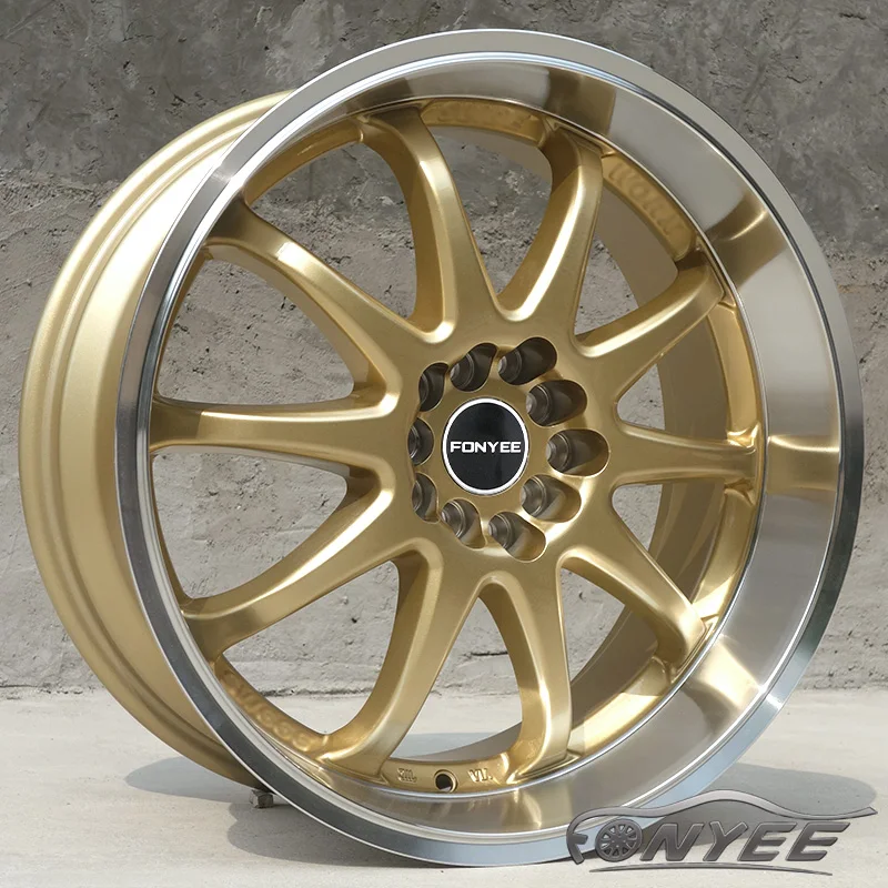 F99409 Fonyee wheels for auto latest modified design alloy wheels high quality car rims popular pattern mags
