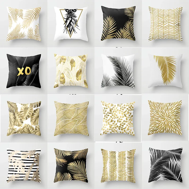 Wholesale Geometric Pattern Pillow Cover Case Sofa Pillow Cover Decorative Cushion Covers