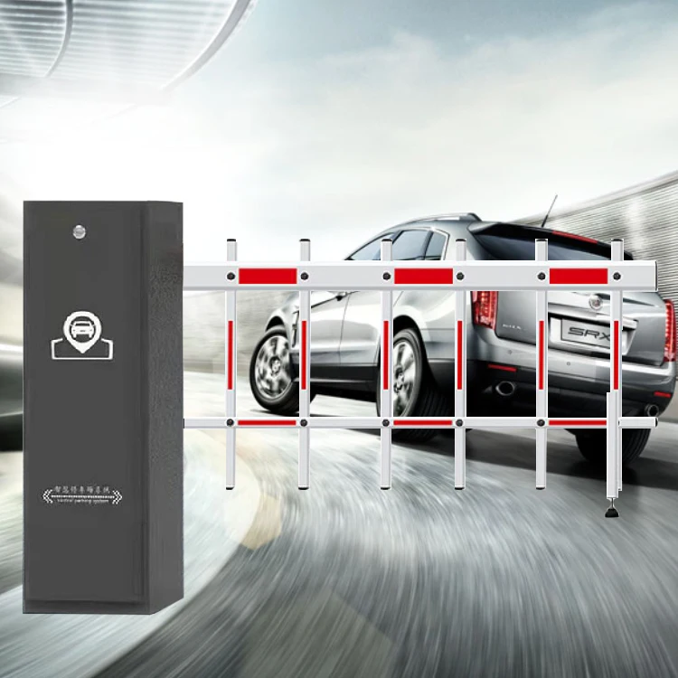 Cheap car parking gate barrier barrier  with car  ticket machine parking gate design parking lot gate system