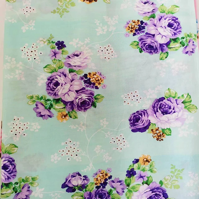 2023 spring and summer classic Mosaic pattern full printed demure  elegant for home textile clothing thin rayon printed fabric