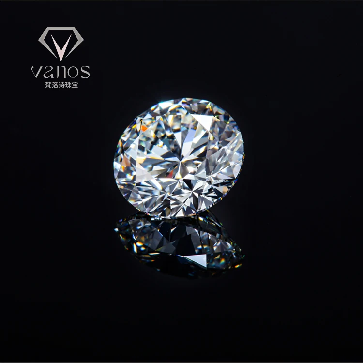 Luxury Loose Diamonds 0.001-2 Carat CVD Hpht Lab Created Diamonds Synthetic VVS-SI White Round Brillant Diamond Buy