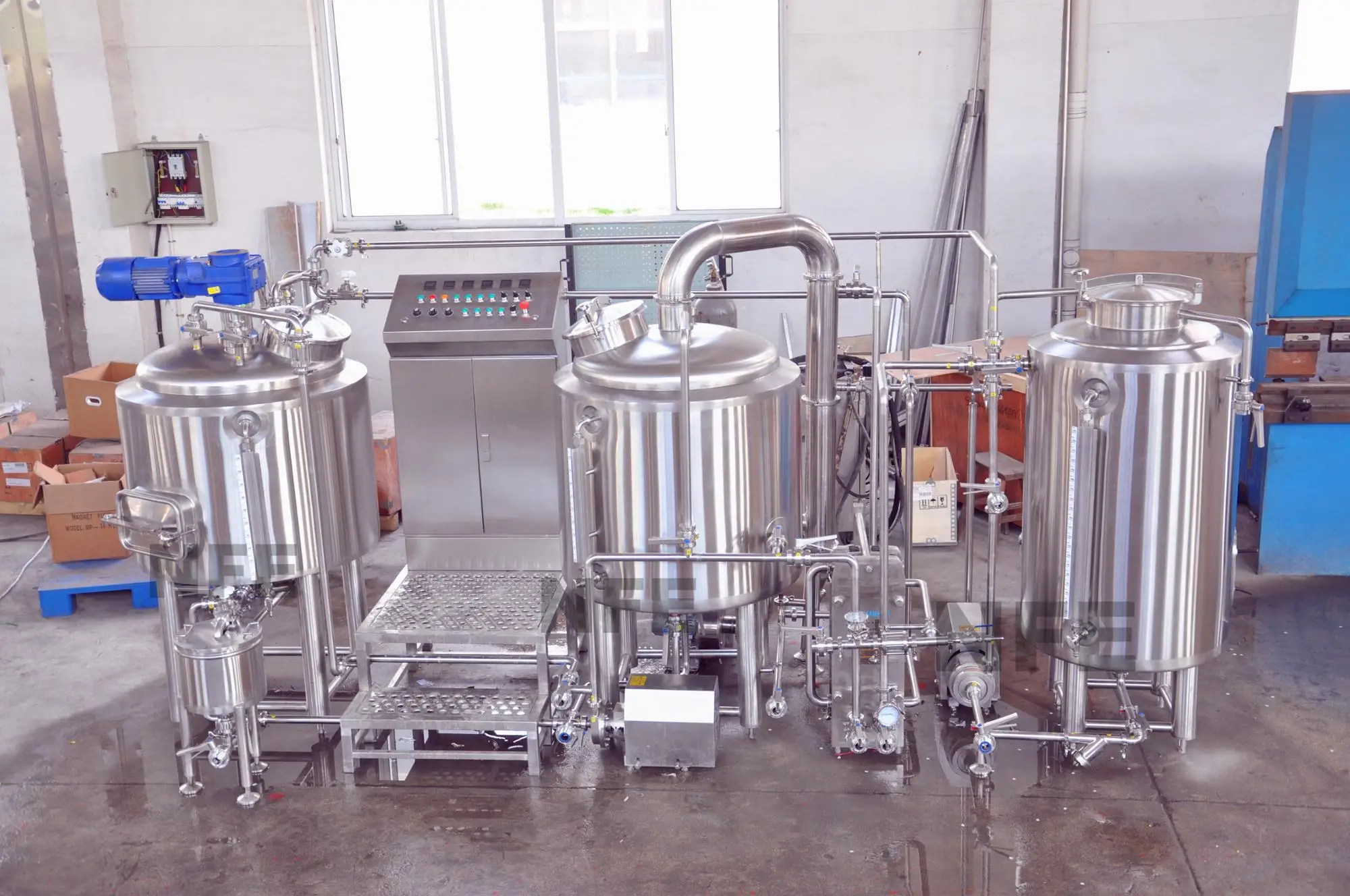 
Nano Mash tun automatic kettle brewhouse restaurant pub bar hotel brewer beer equipment for sale 
