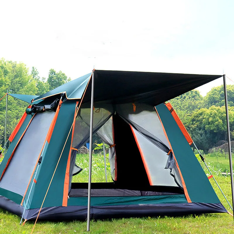 Top quality and good price fast automatic build camp tent family tents camping outdoor for Outdoor Camping