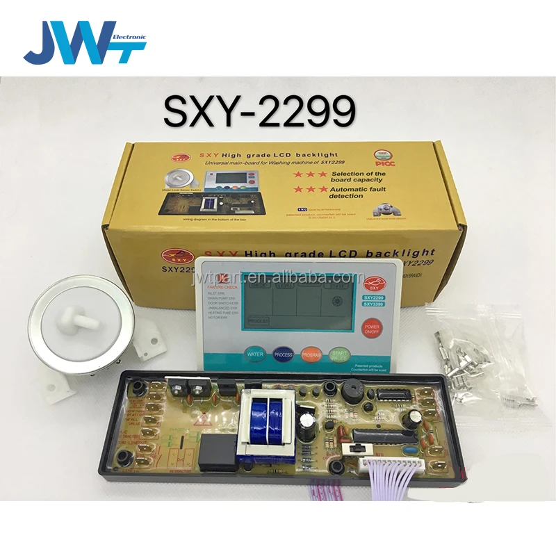 Производитель SXY2299, универсальная панель управления шайбой, фронтальная загрузка стиральной машины, печатная плата