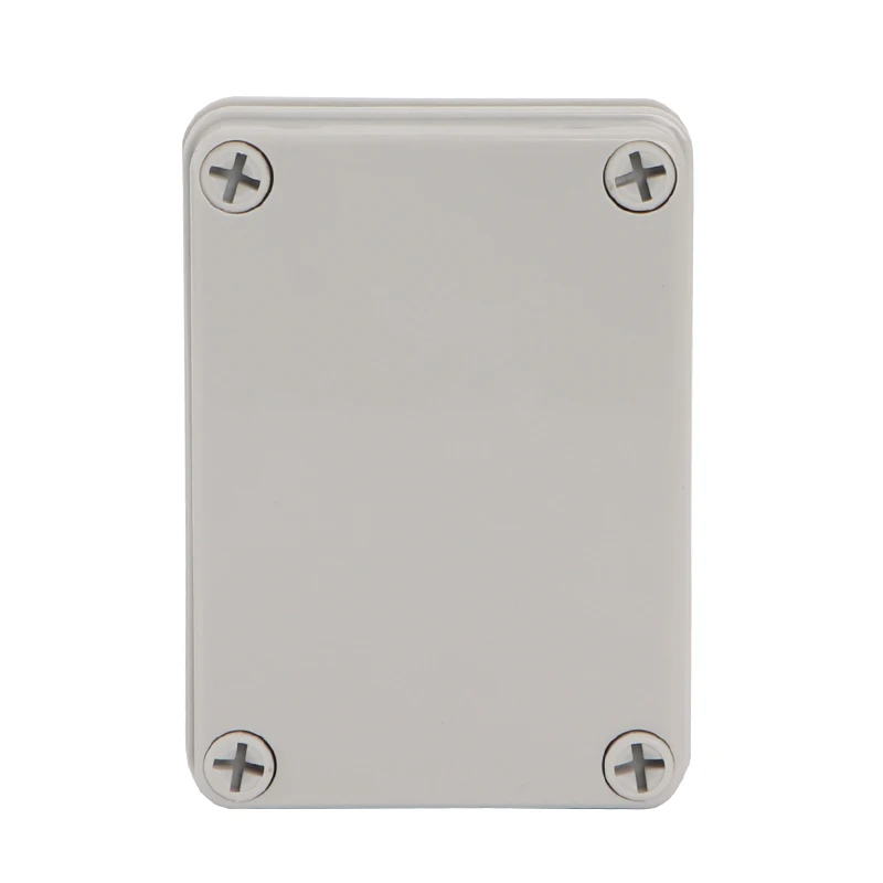 High end outdoor plastic waterproof junction box 110*80*45mm Gray transparent cover