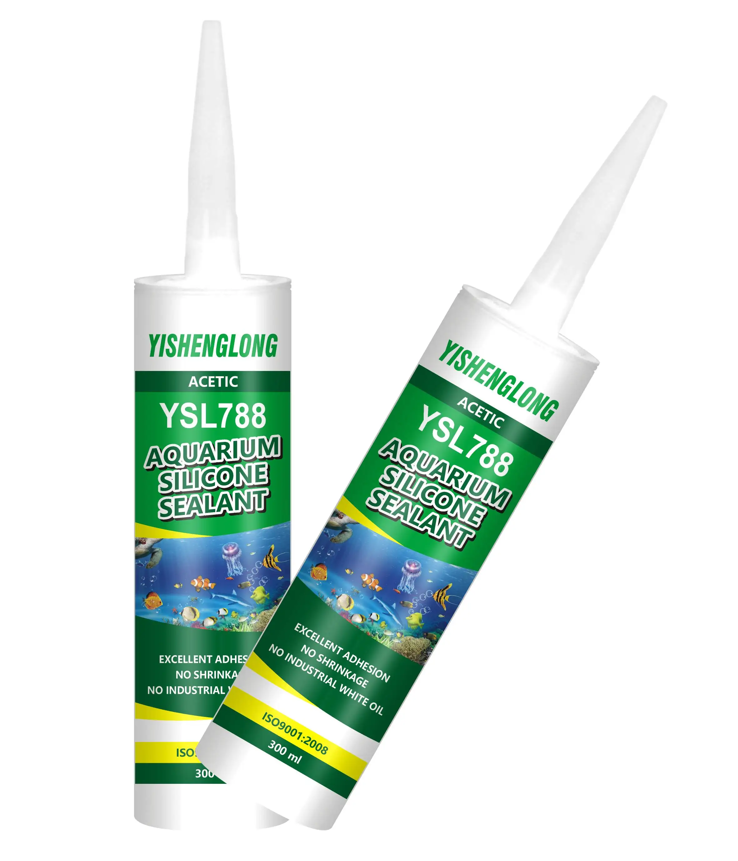 YSL-788 one component acetic silicone sealant for aquarium