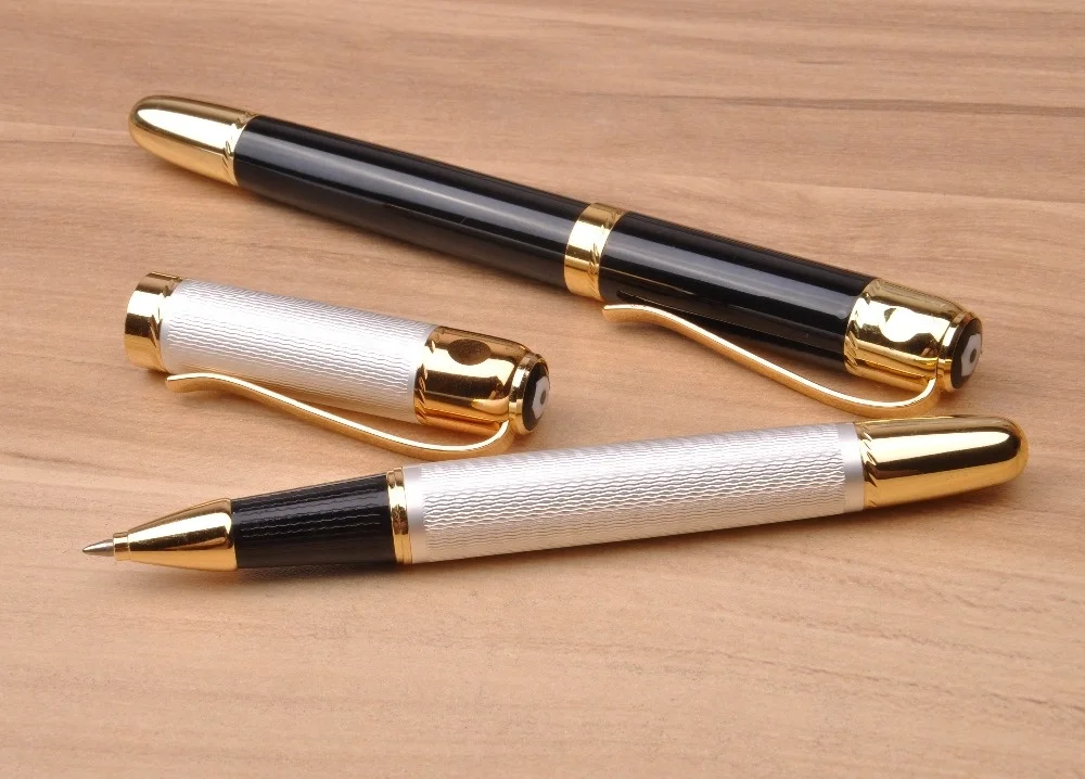 High quality promotional luxury metal ink pen with laser logo