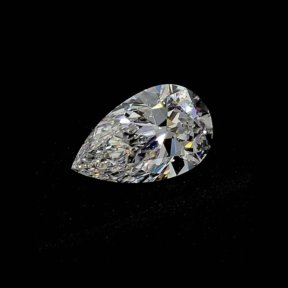Оптовая продажа белая грушевидная форма 3 карат 5