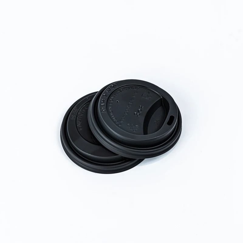 Disposable lid Re-closable Custom Lid for Paper Cup PLA Biodegradable Coffee Hot Drink Lids