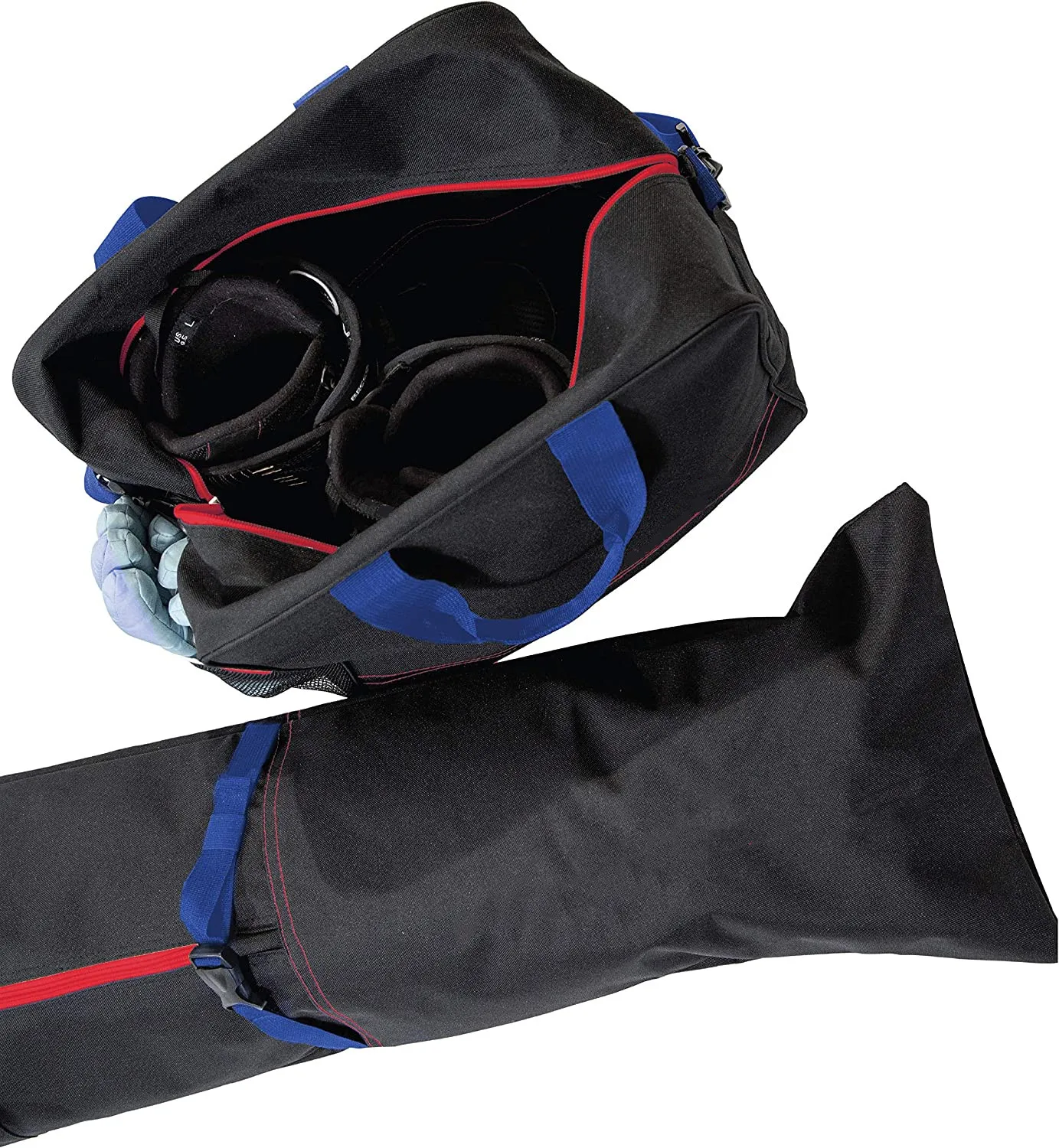 2022  New Winter Sport Equipment Outdoor Ski Bag And Boot Bag Youth Padded Ski Bag Combo