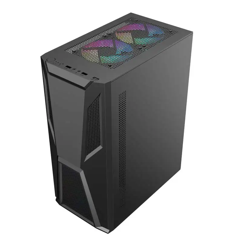 PC Gaming Case Desktop Micro Gamer PC Casing Custom Wholesales ATX Mid Tower High Quality Computer Case RGB