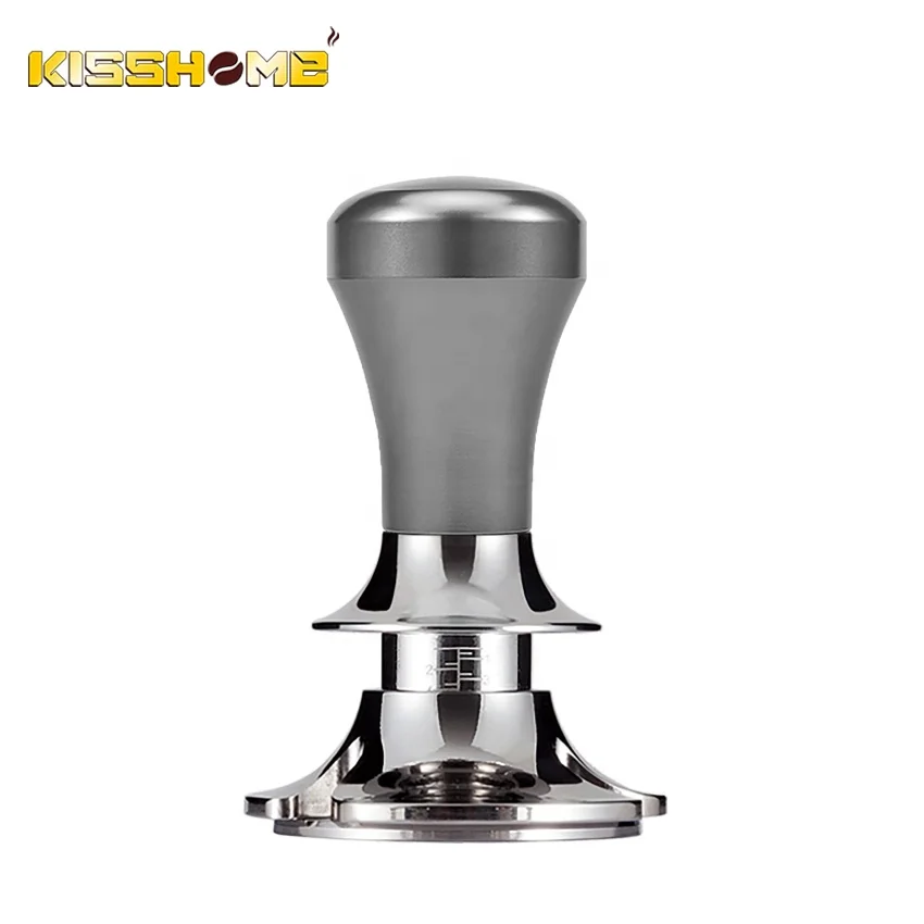 Coffee Powder Hammer Espresso Anti Distributor Stainless Steel 51MM 53MM 58.5MM Adjustable Depth Calibrated Coffee Tamper