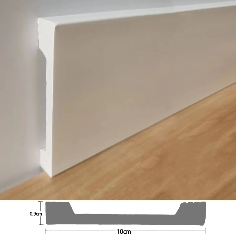 Wall Skirting Board Mdf Baseboard Wood Wall Trim Mdf Wainscot Wall Panels