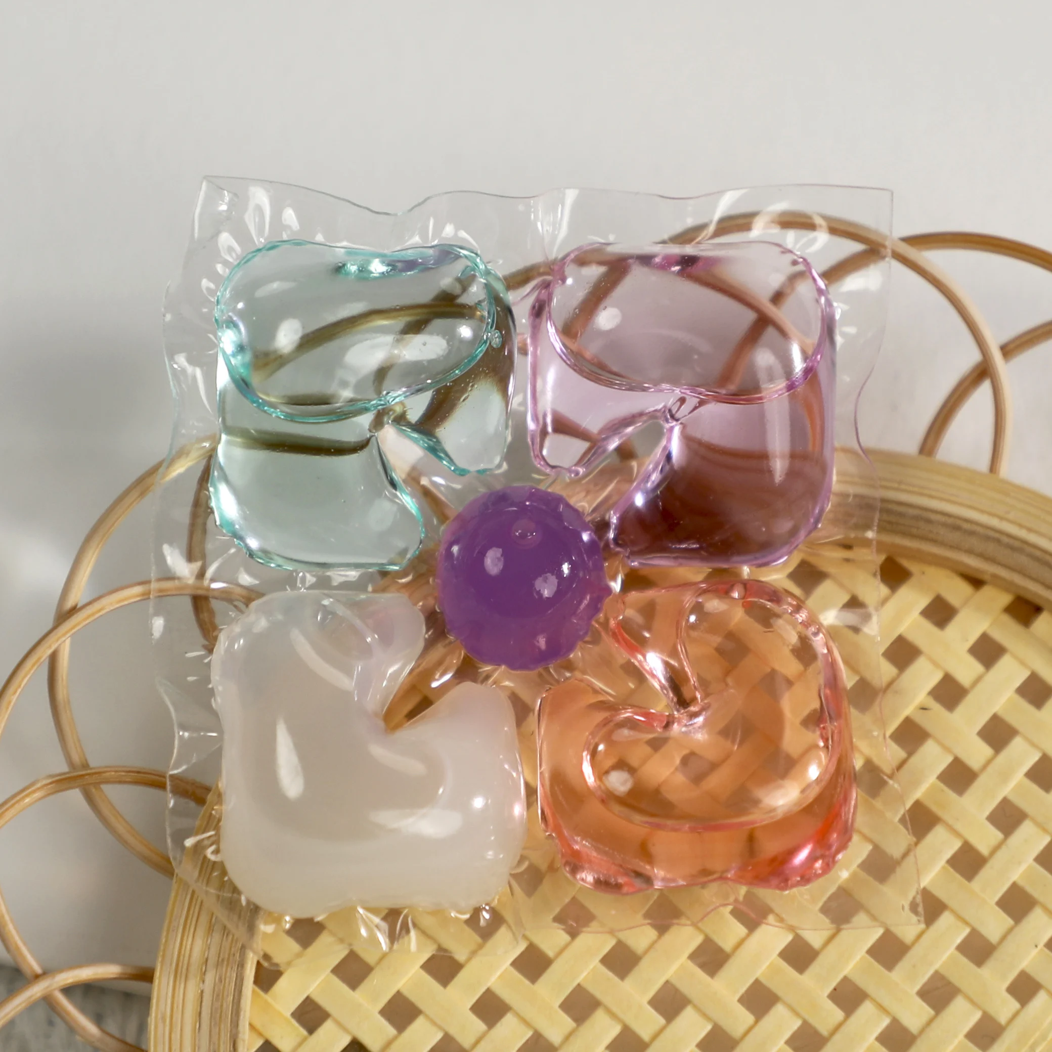 IKEDA 5 in 1 laundry detergent pods washing capsules detergent organic for Clothes manufacturer