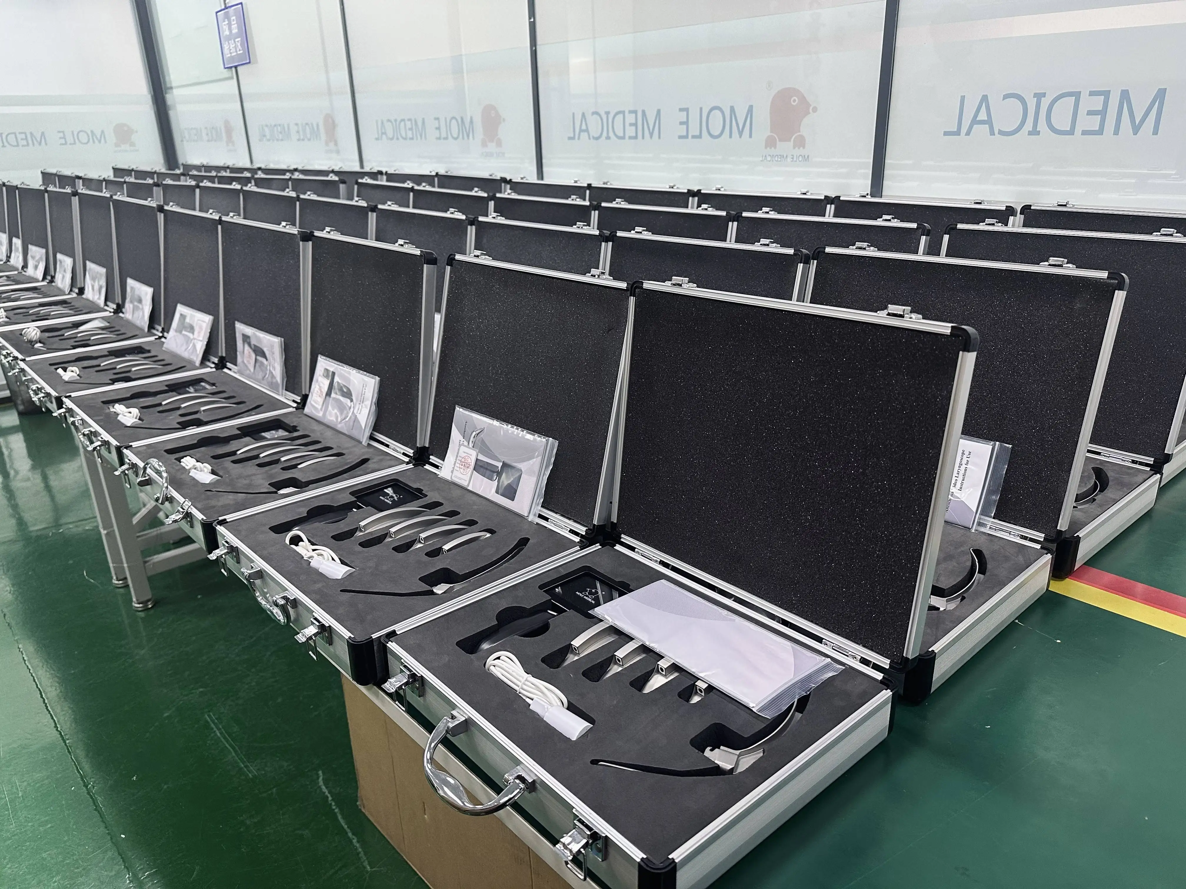 Medical Equipements Mole Medical Portable Reusable Laryngoscope Video Videolaryngoscope Laringoscopy