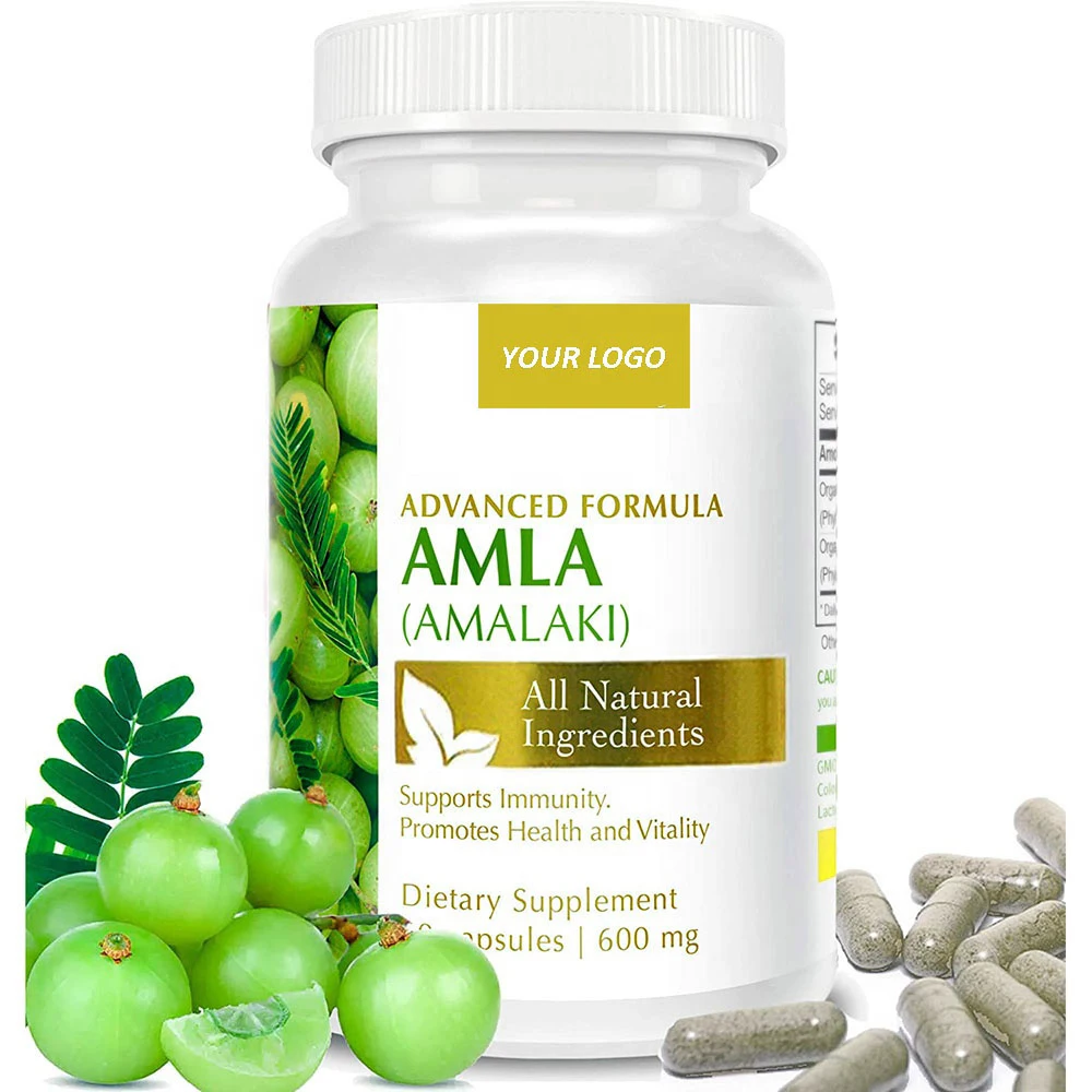 VC Polyphenol Amalaki Indian Gooseberry Triphala Capsules ayurvedic Herbal Products for Supplements