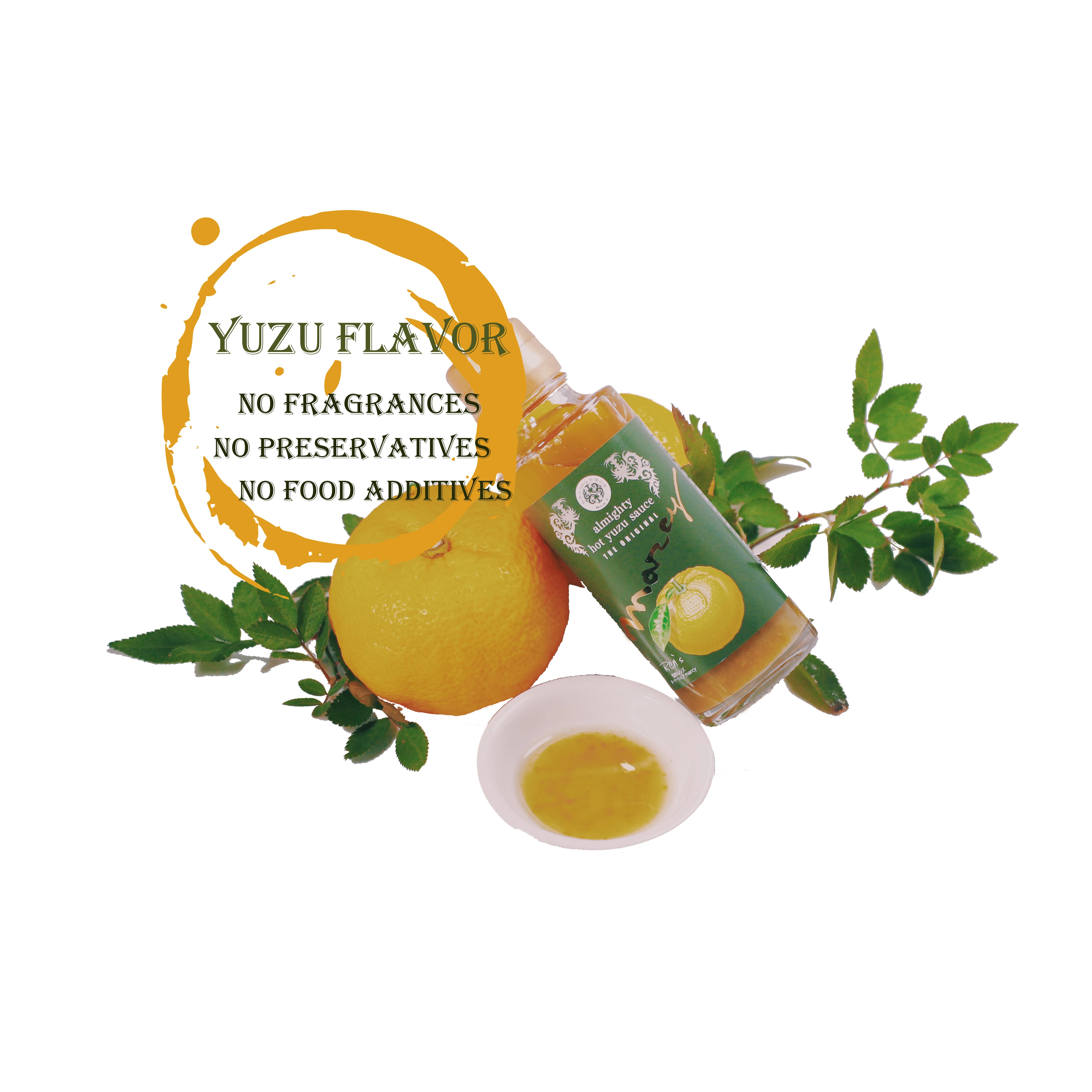 Fried chicken grilled fish pizza pasta pepper private label yellow chili sauce