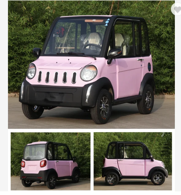 Four Seater Enclosed Mobility Scooter 1200W Street Legal Electric Car