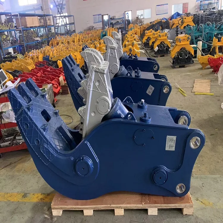 Excavator Attachment Parts Hydraulic Rock DHG Concrete Crusher  Shear Demolition Pulverizer
